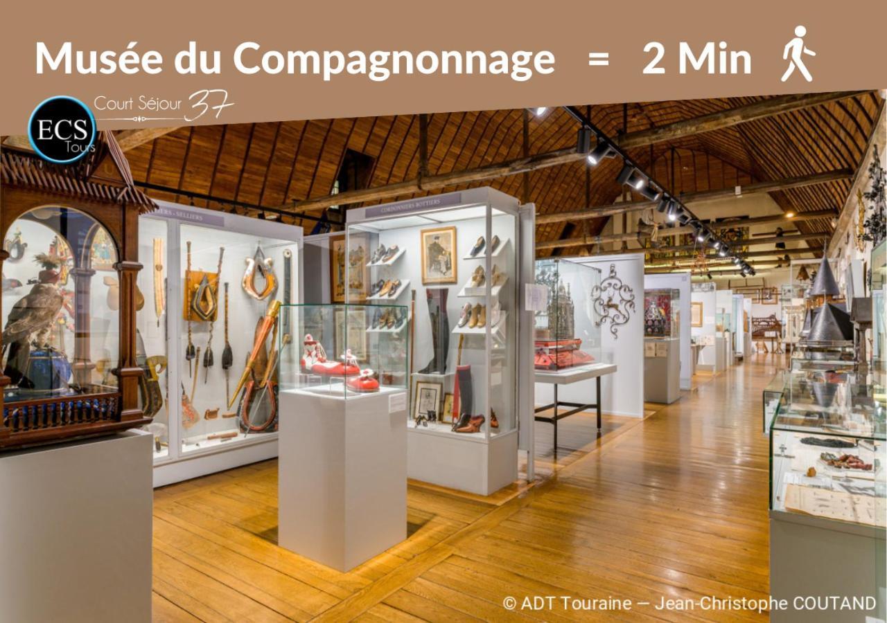 Le Constantine - Quartier Historique - Charme & Ancien Apartment Tours Exterior photo